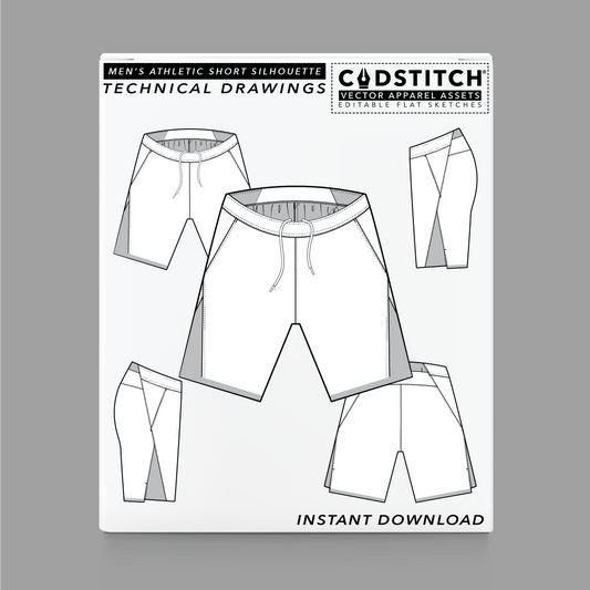 MEN'S ATHLETIC SHORT SILHOUETTE 2