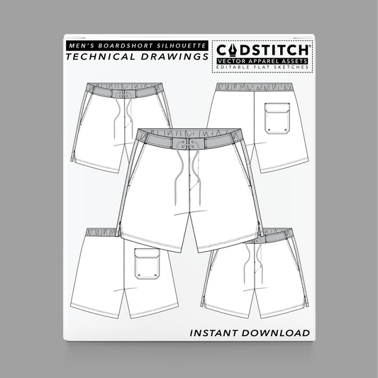 MEN'S BOARDSHORT SILHOUETTE 5