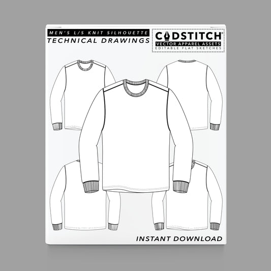 MEN'S LIS KNIT SILHOUETTE 1