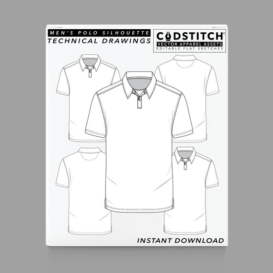 MEN'S POLO SILHOUETTE 1