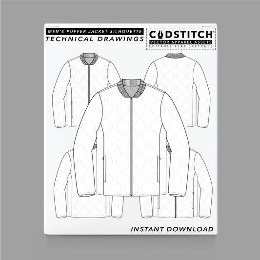 MEN'S PUFFER JACKET SILHOUETTE 4
