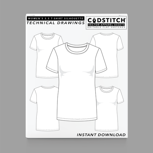 WOMEN'S S.S T-SHIRT SILHOUETTE 1