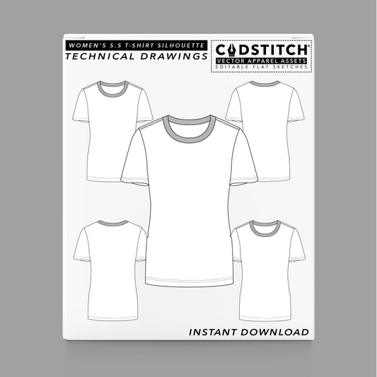 WOMEN'S S.S T-SHIRT SILHOUETTE 2