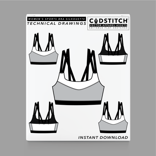 WOMEN'S SPORTS BRA SILHOUETTE 2