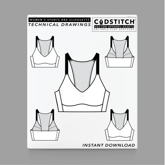WOMEN'S SPORTS BRA SILHOUETTE 6